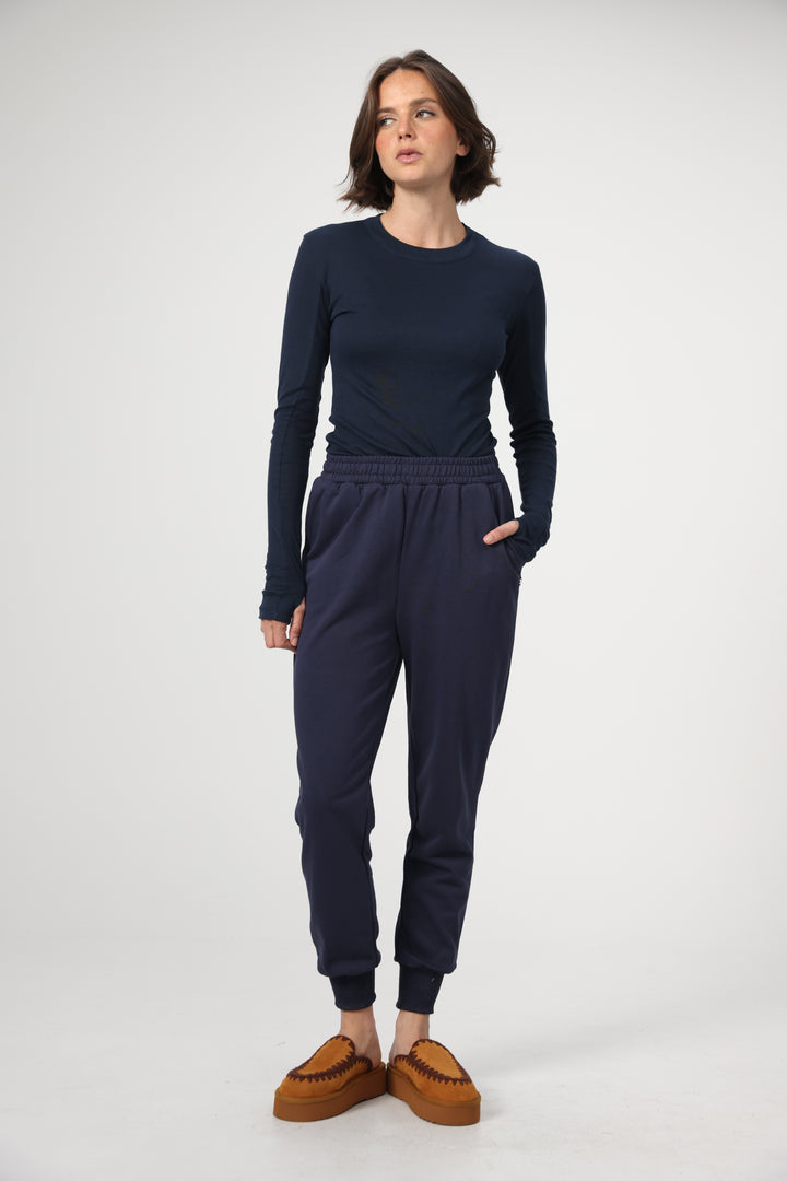 Comfort Navy Joggers