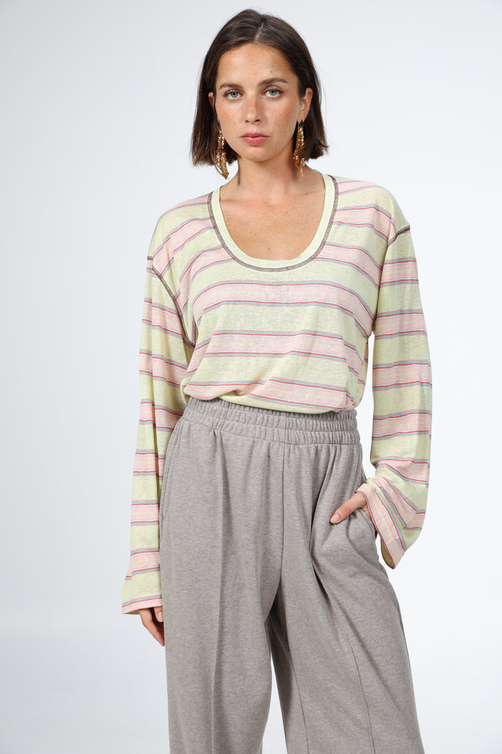 Air Pink Striped Shirt