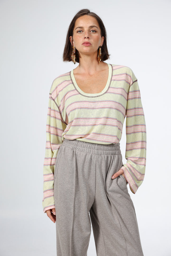 Air Pink Striped Shirt