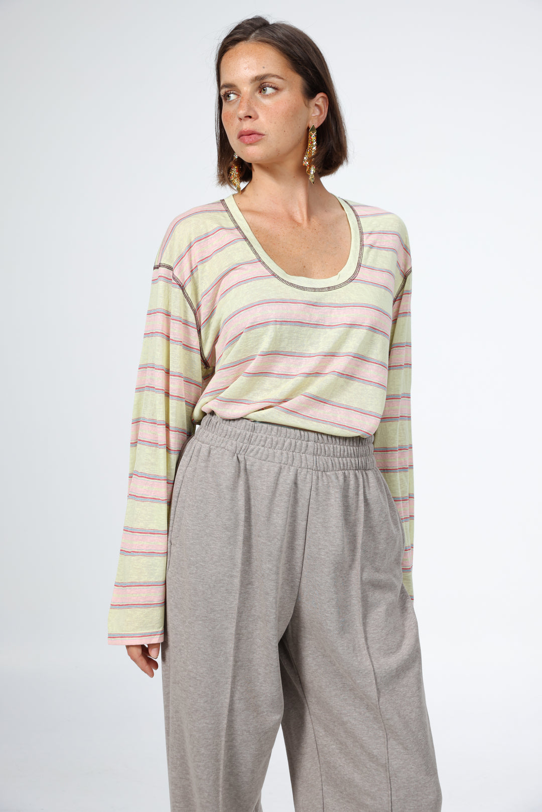 Air Pink Striped Shirt