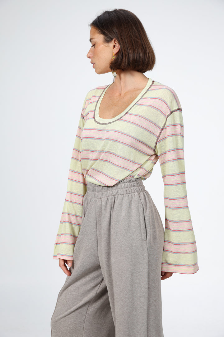 Air Pink Striped Shirt
