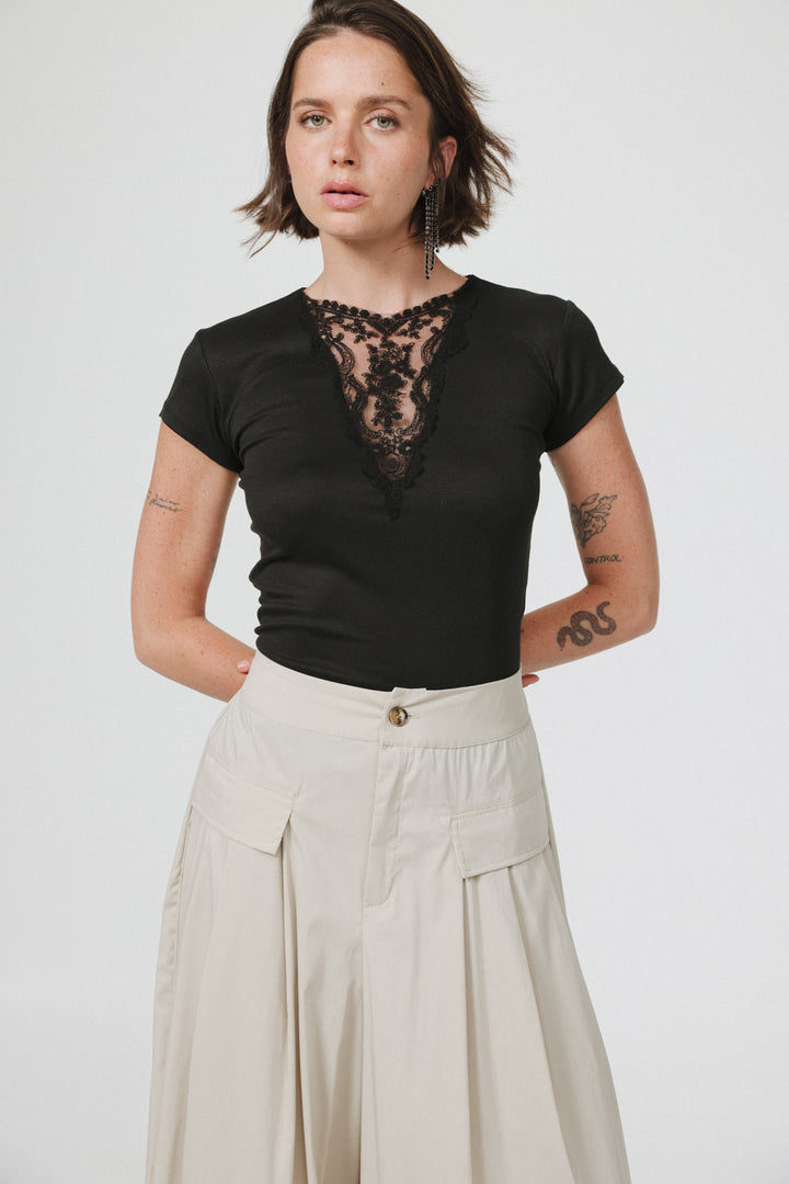 Lobby Black T-Shirt