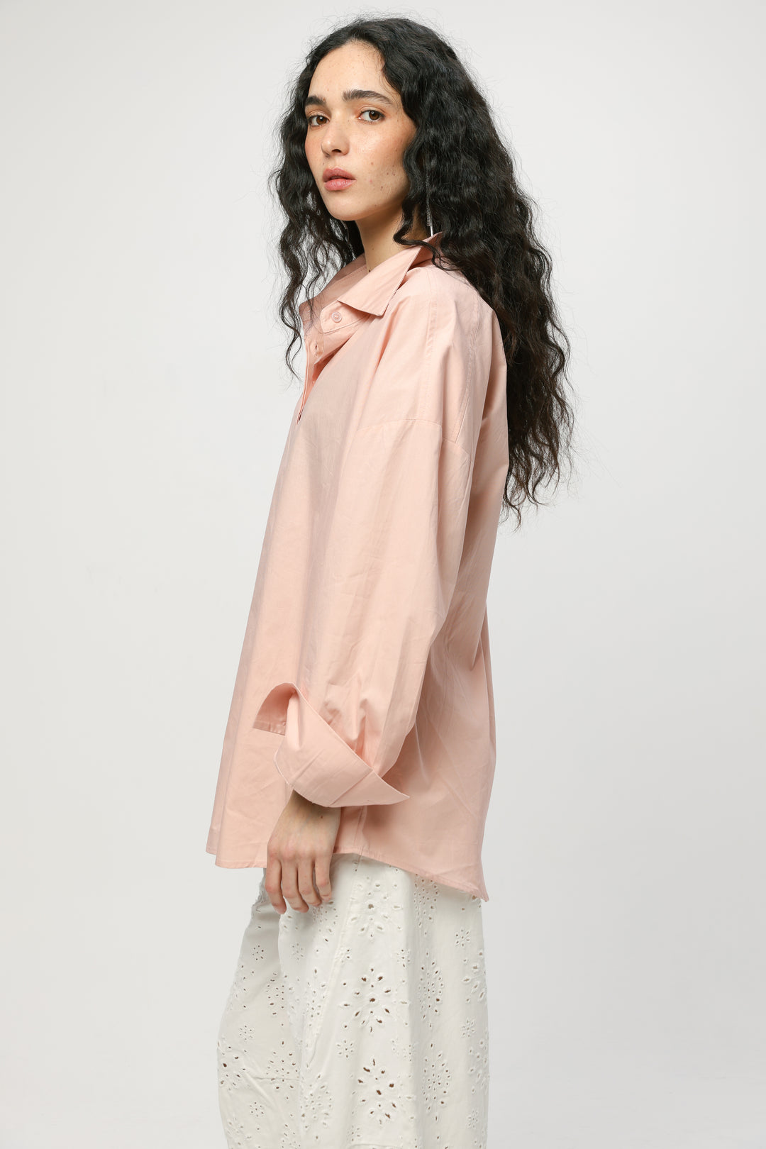 Classic Light Pink Buttoned Shirt
