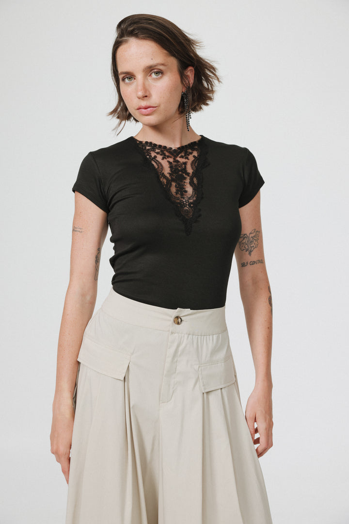 Lobby Black T-Shirt