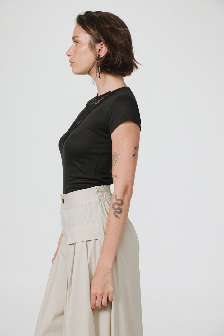 Lobby Black T-Shirt