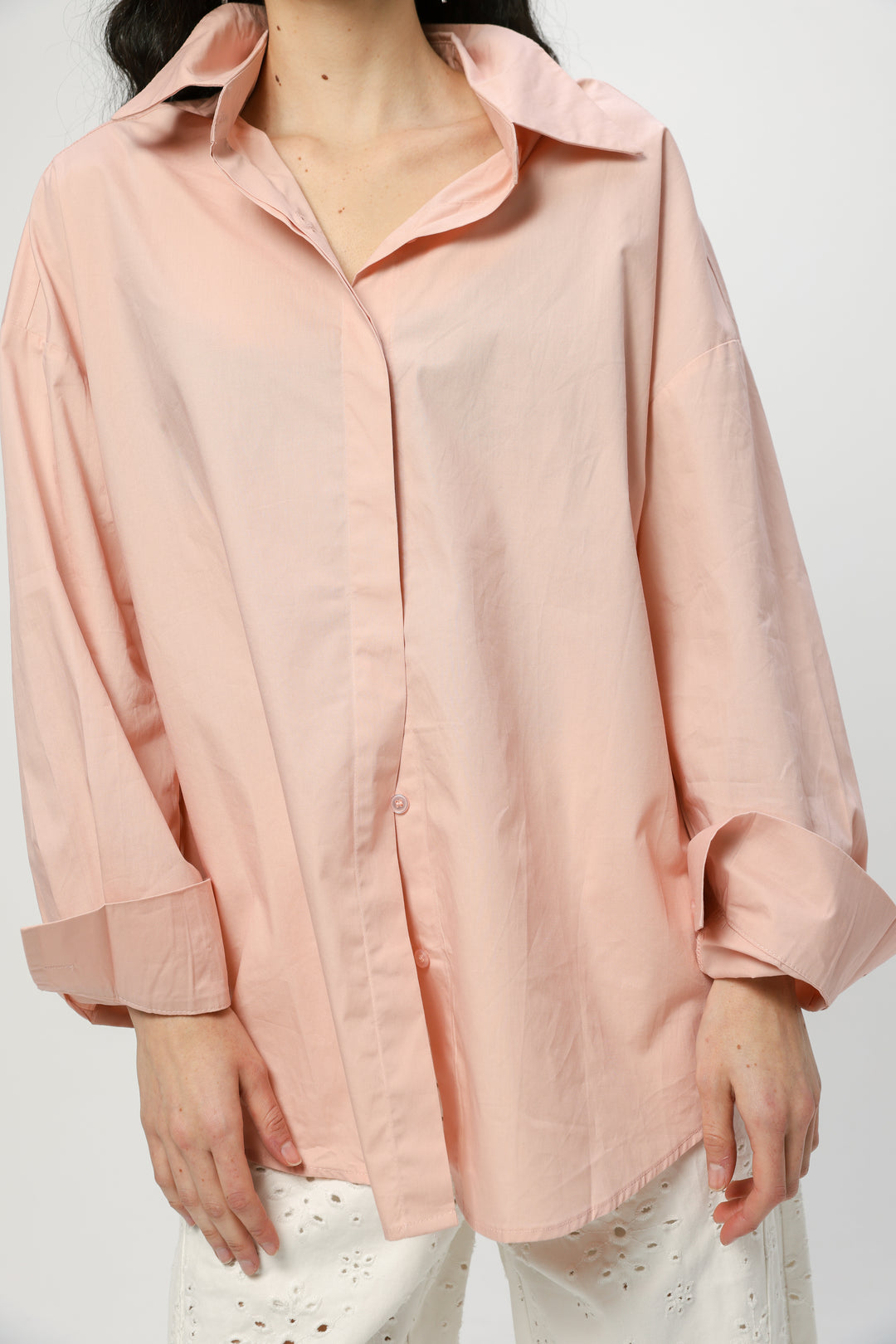 Classic Light Pink Buttoned Shirt