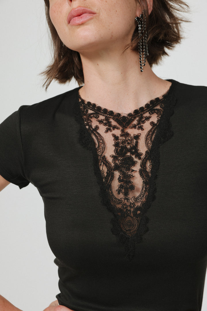Lobby Black T-Shirt