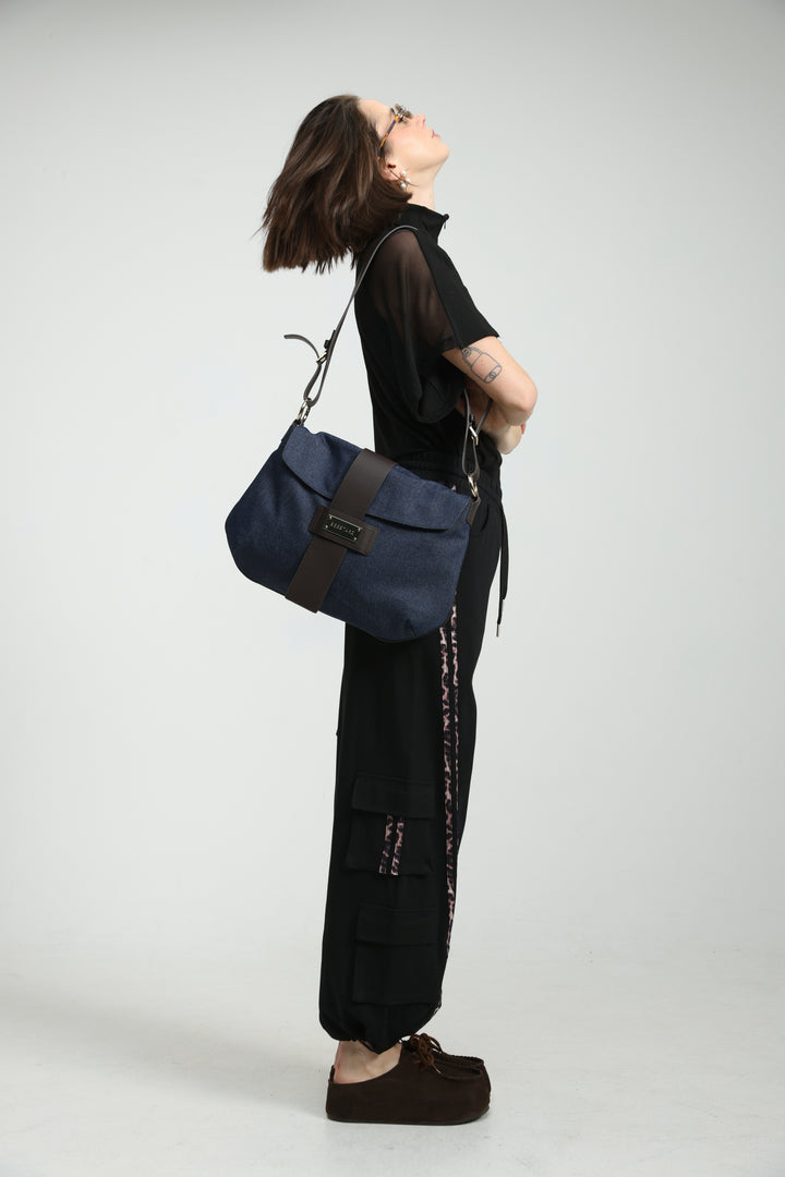 Art Denim Bag