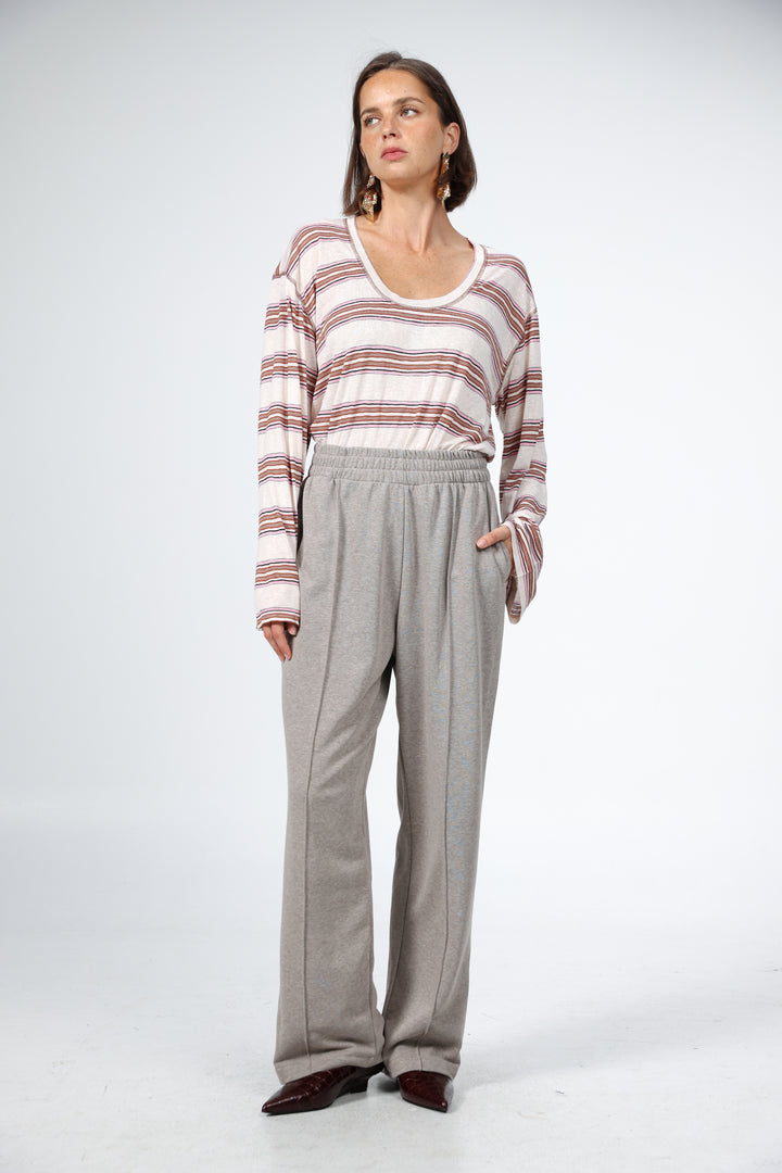 Air Brown Striped Shirt