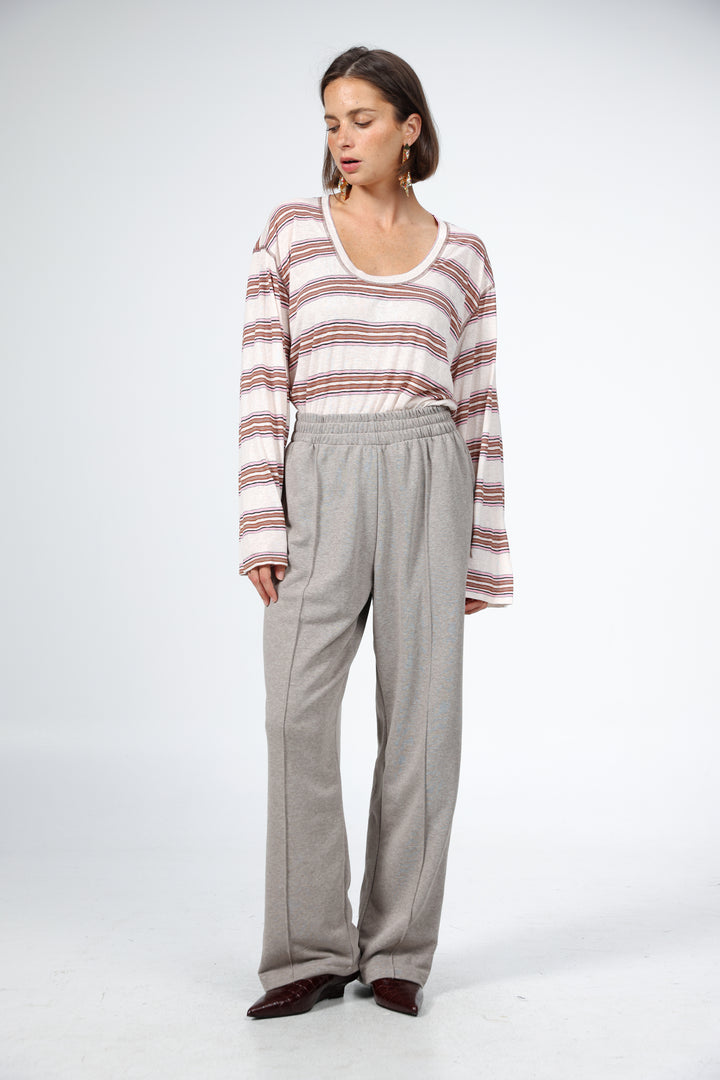 Air Brown Striped Shirt