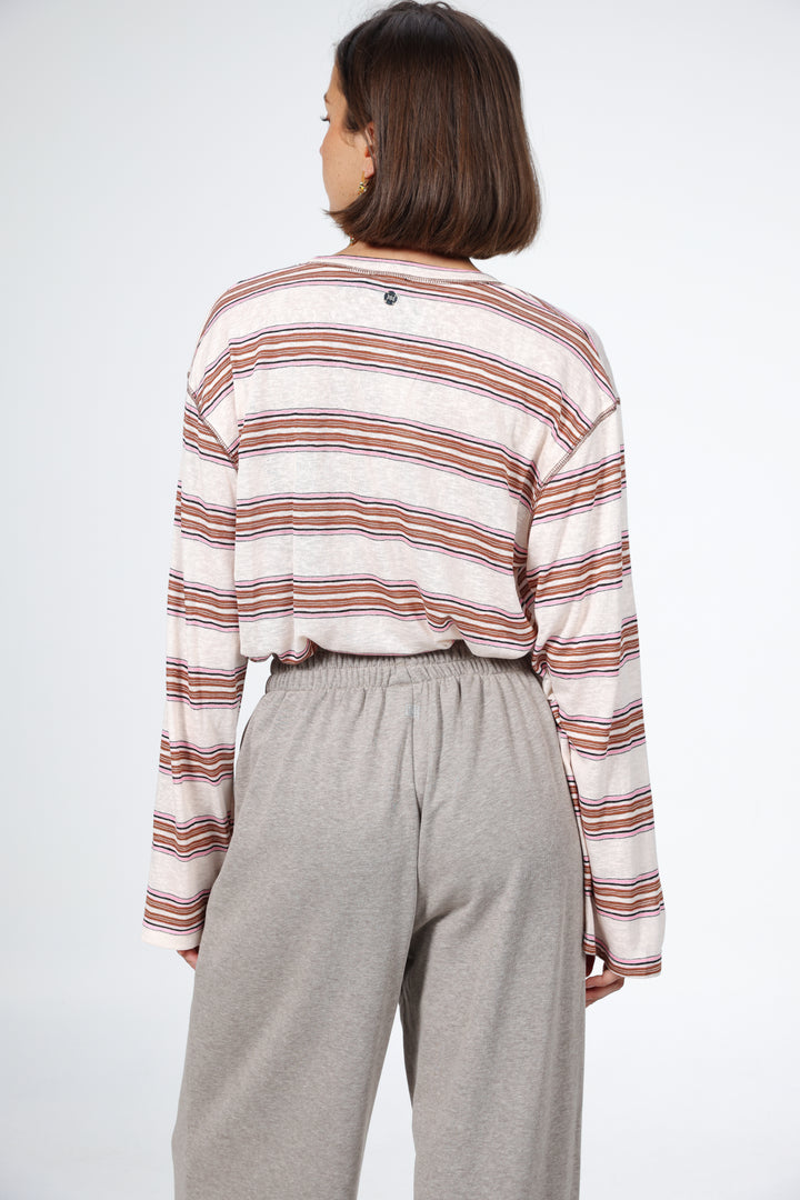 Air Brown Striped Shirt