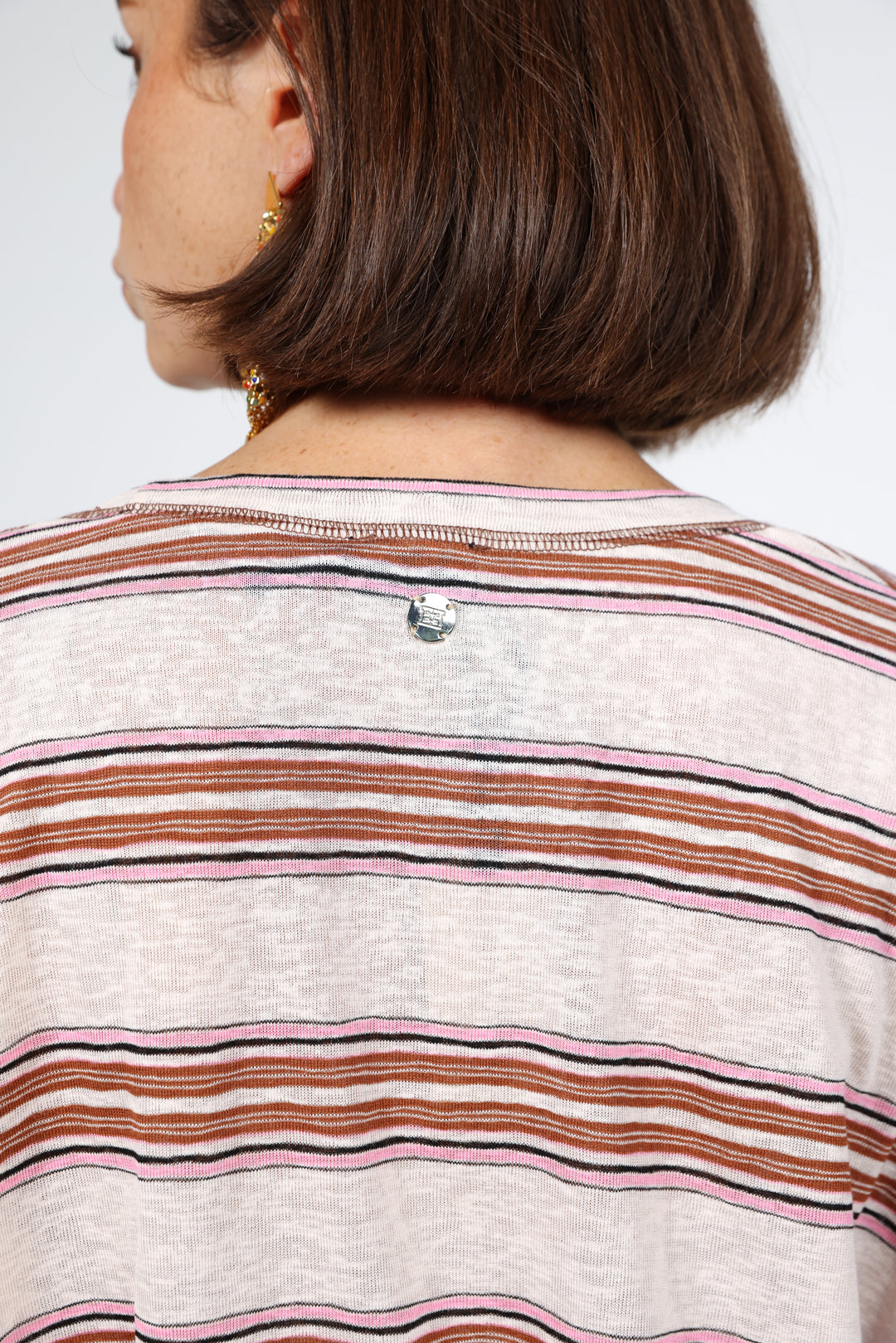 Air Brown Striped Shirt