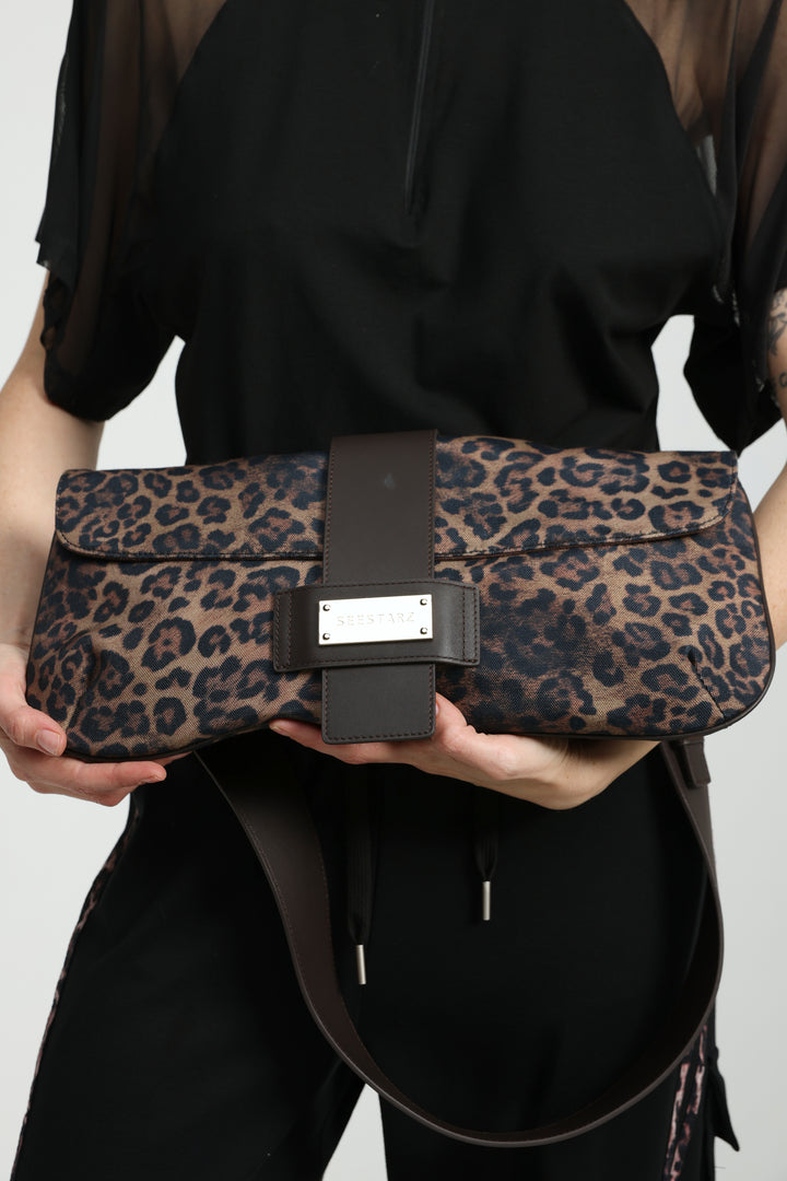 Arty Leopard Belt Bag