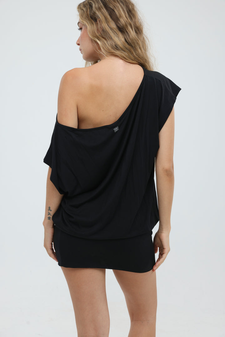 Drift Black Mini Dress