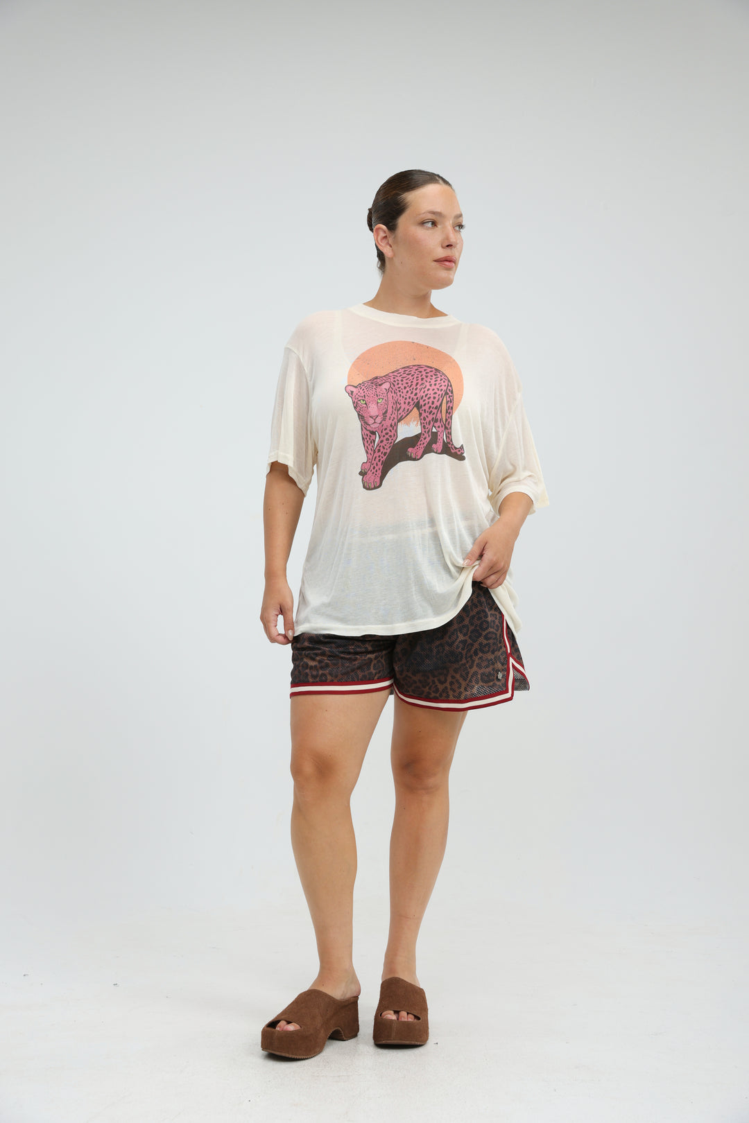 Louvre Cream T-Shirt