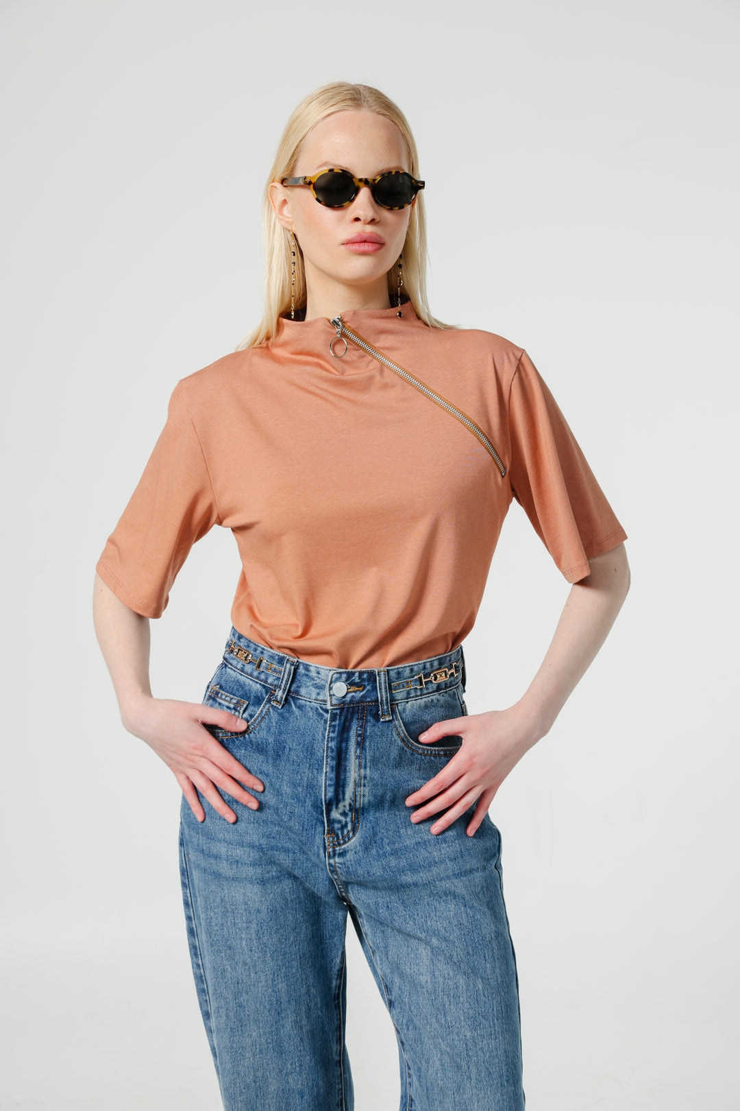 Asa Peach Polo