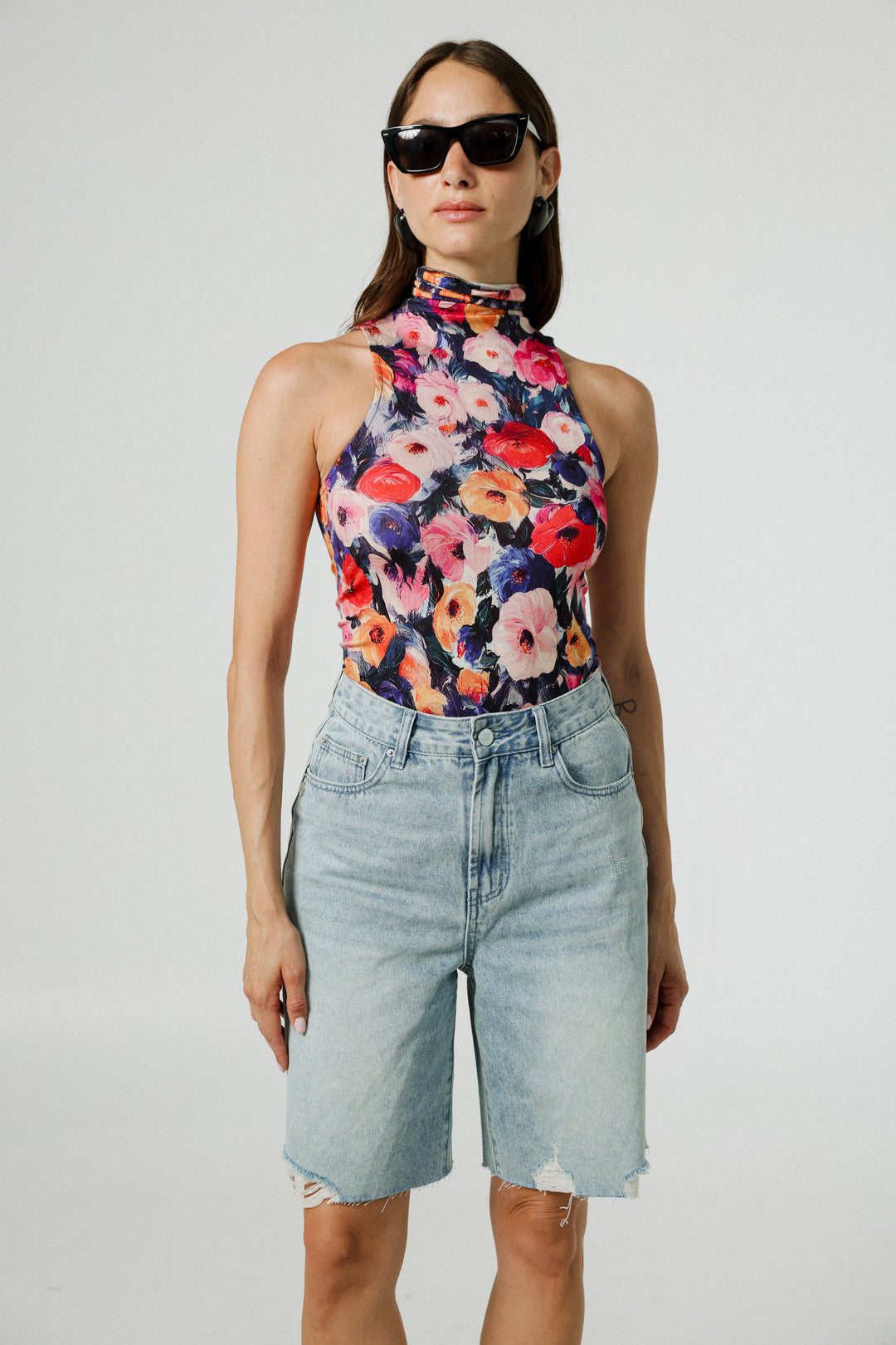 Michael Floral Tank
