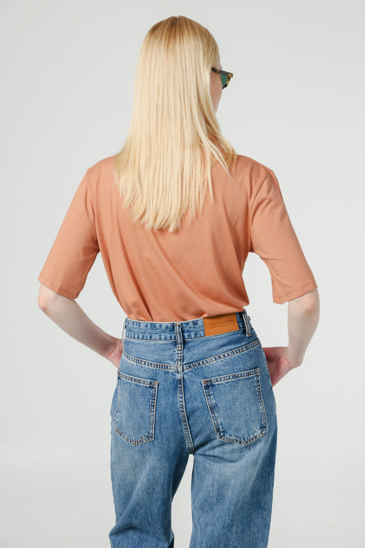 Asa Peach Polo