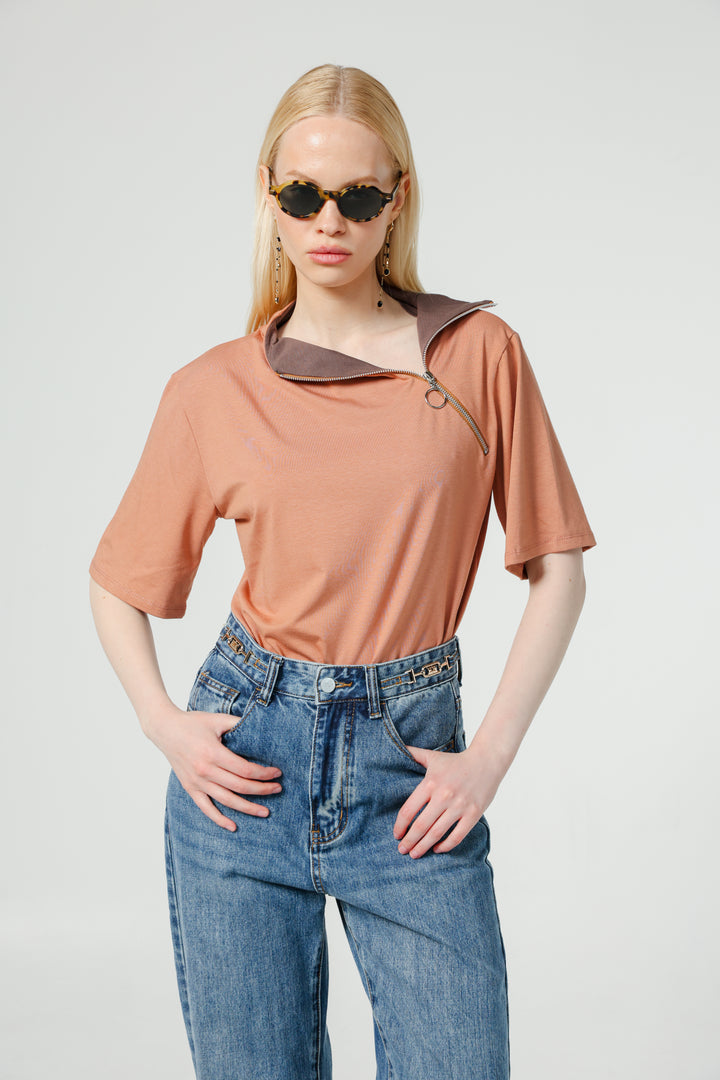 Asa Peach Polo