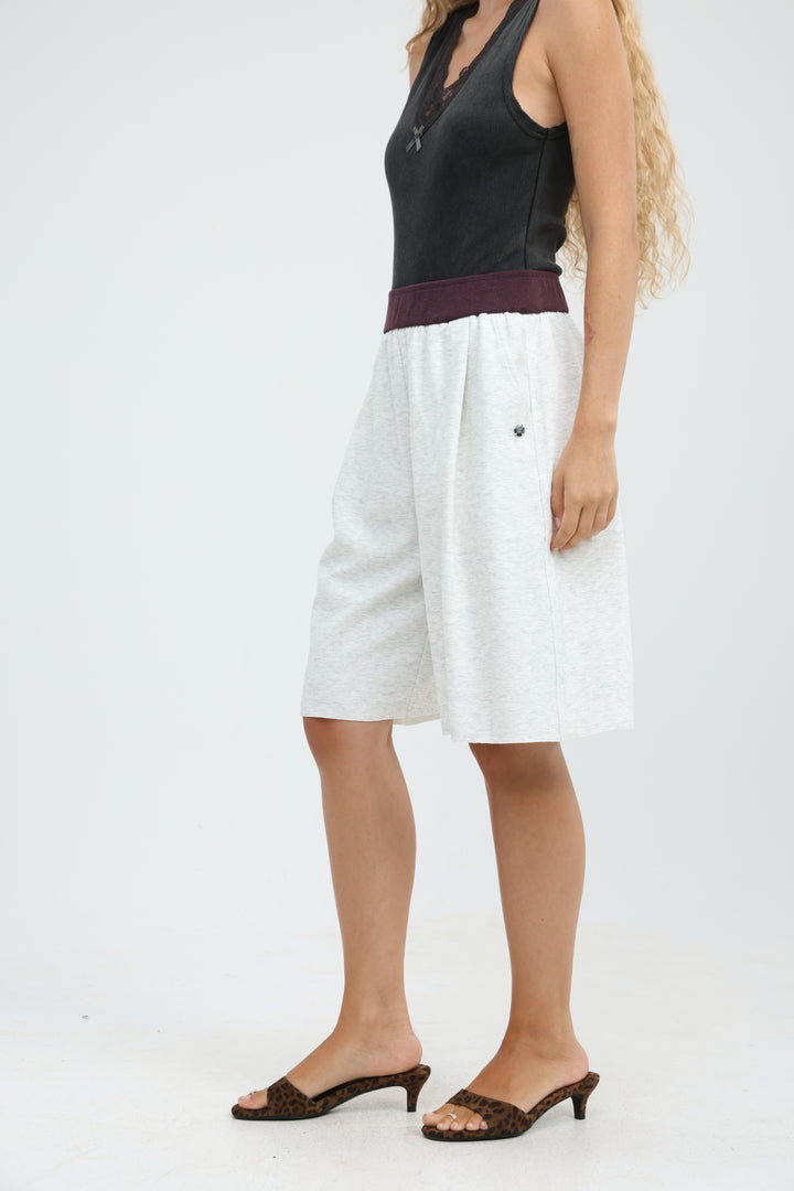 Foreign Light Grey Bermuda Shorts