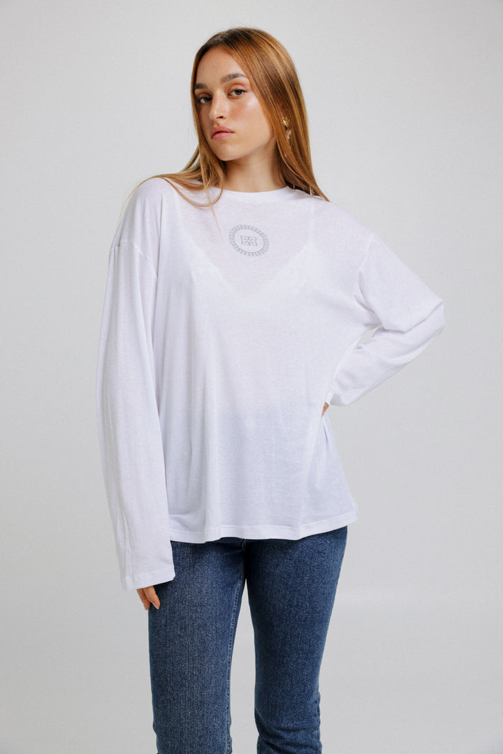 EE White Logo T-shirt