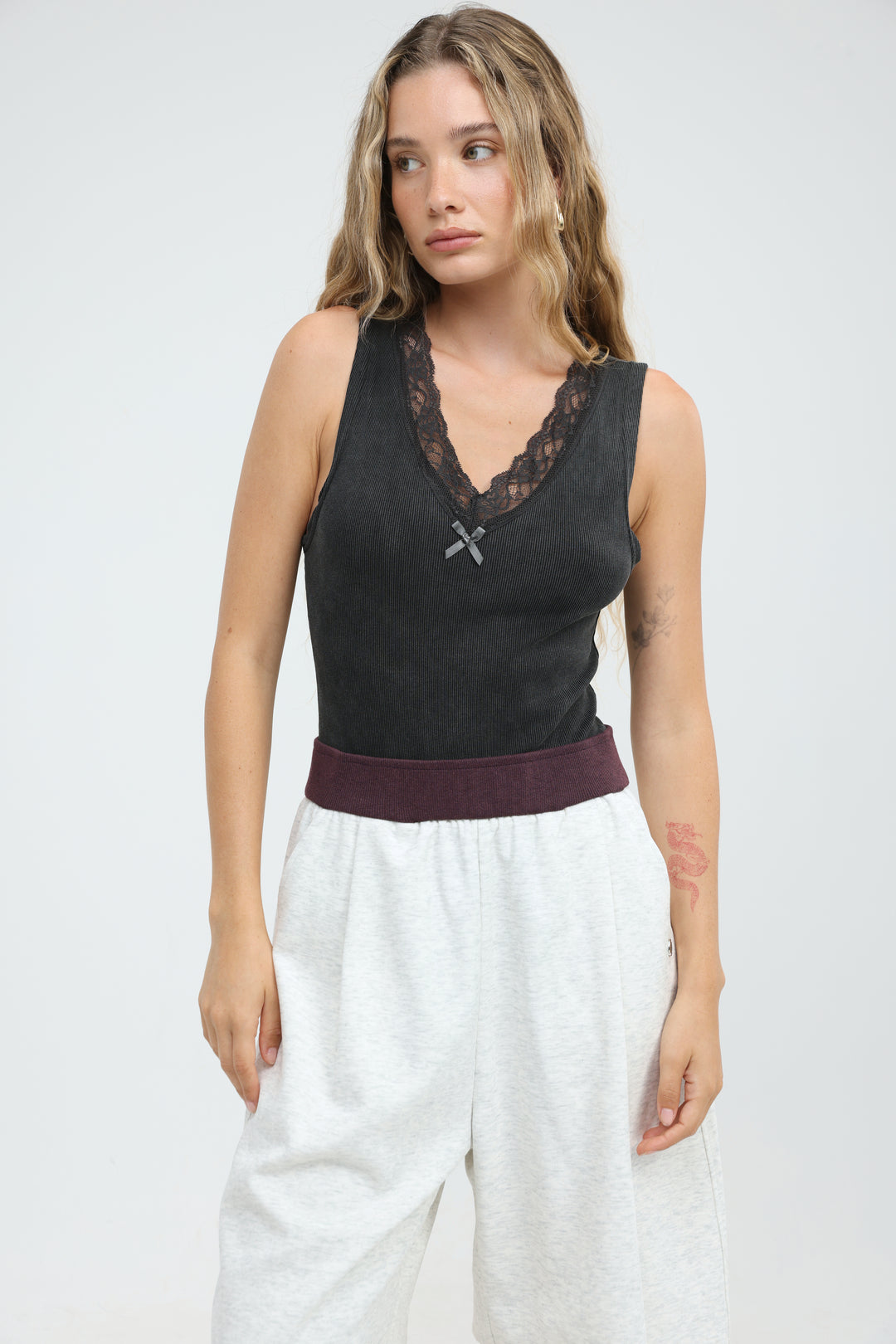 Answer Black Bodysuit