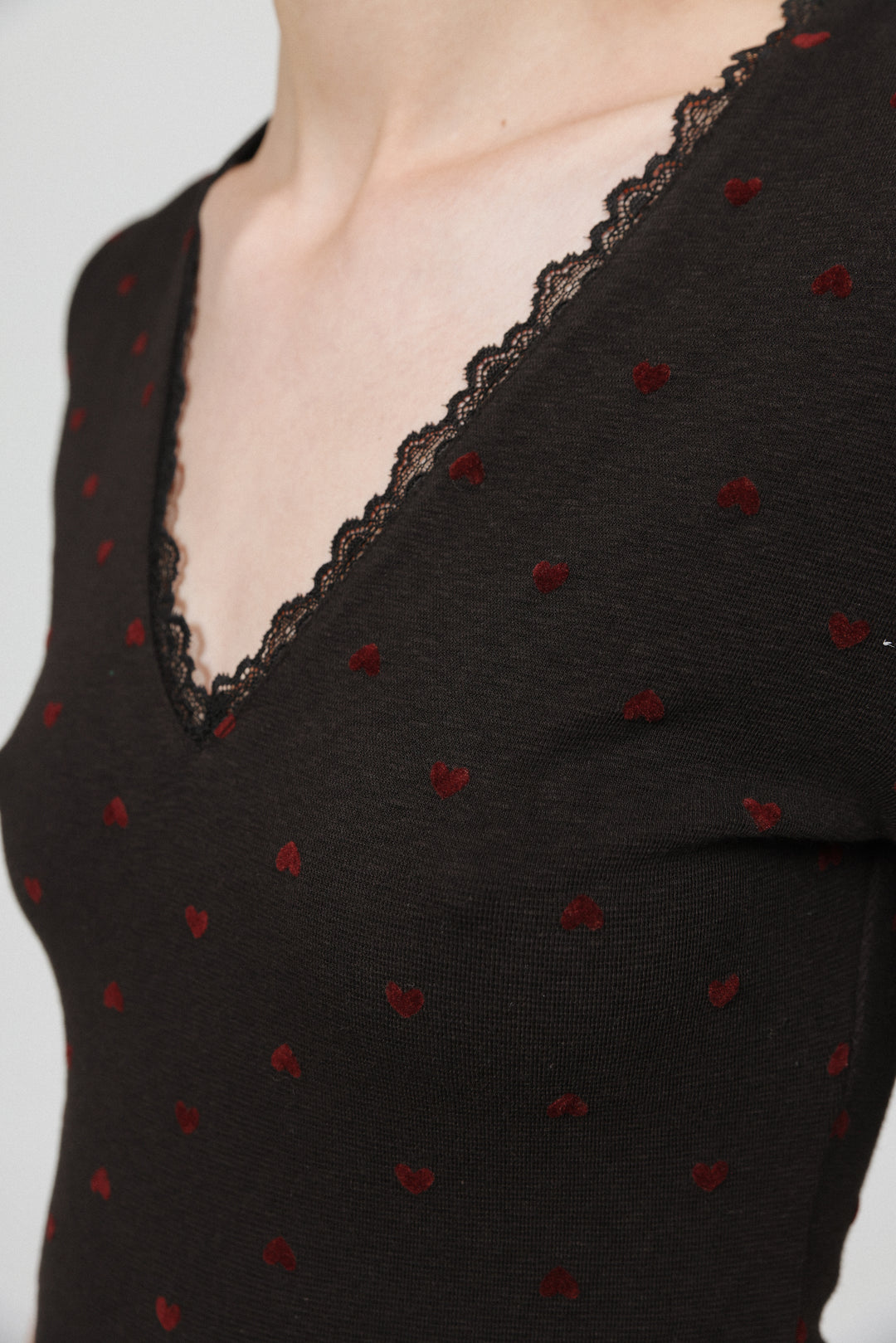 People Black Bodysuit