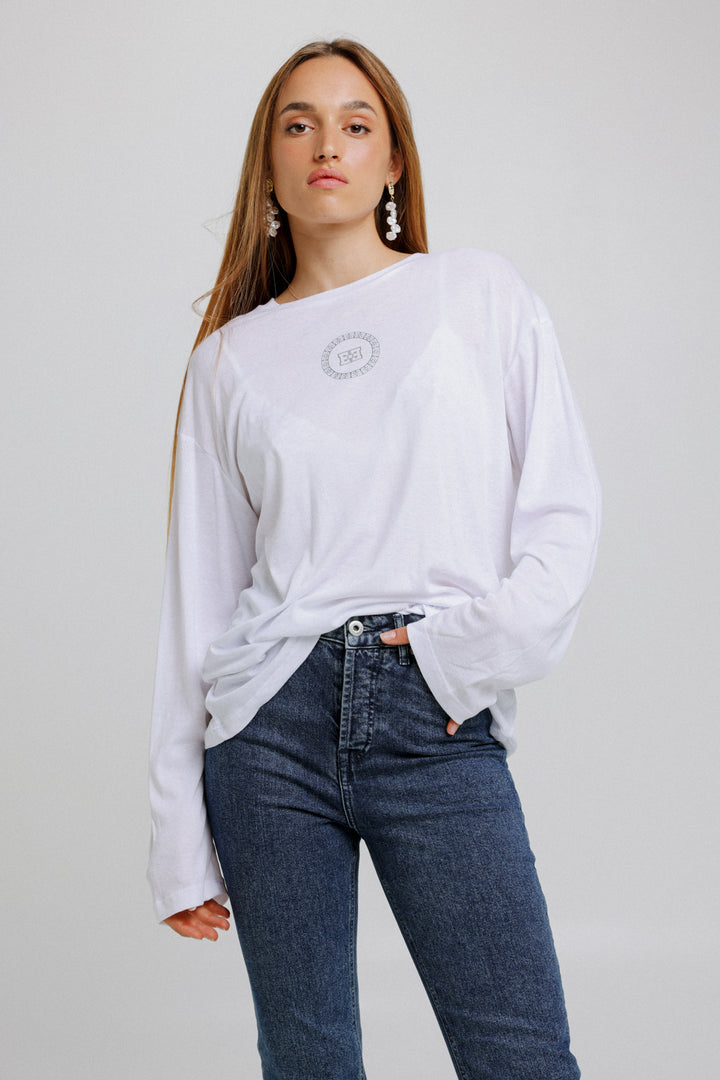 EE White Logo T-shirt