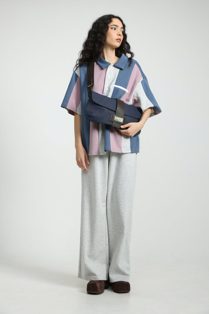 Arty Denim Belt Bag