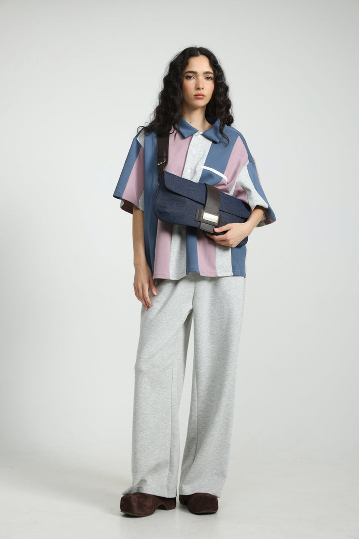 Arty Denim Belt Bag