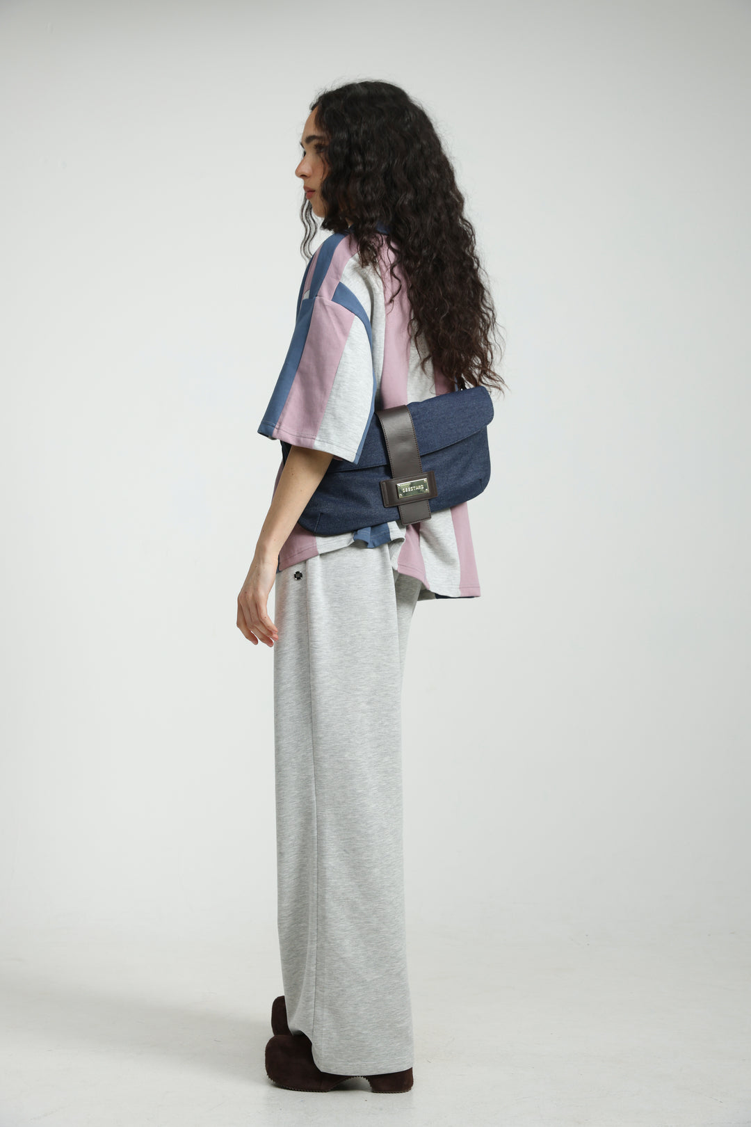 Arty Denim Belt Bag