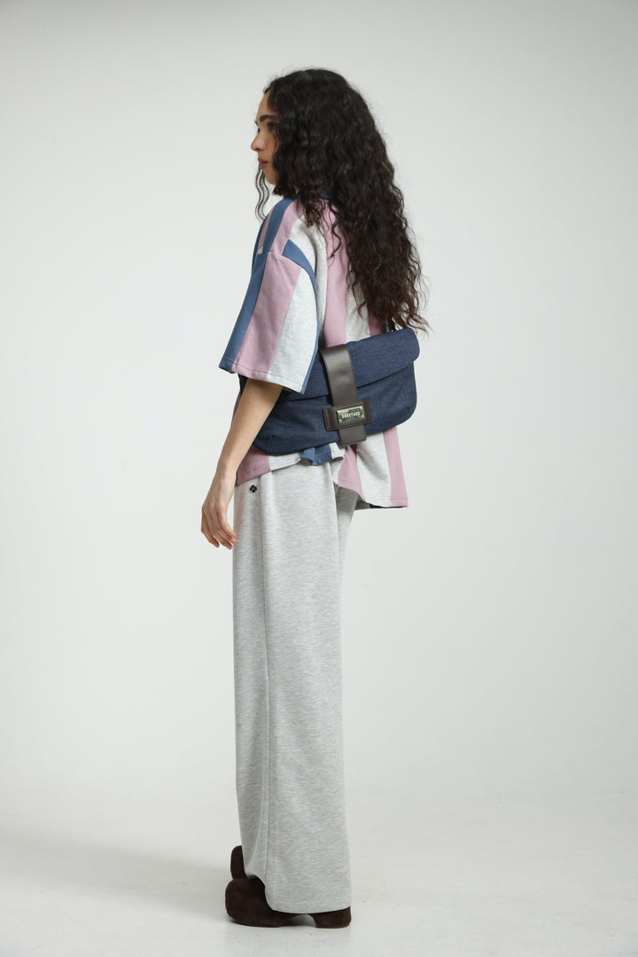 Arty Denim Belt Bag