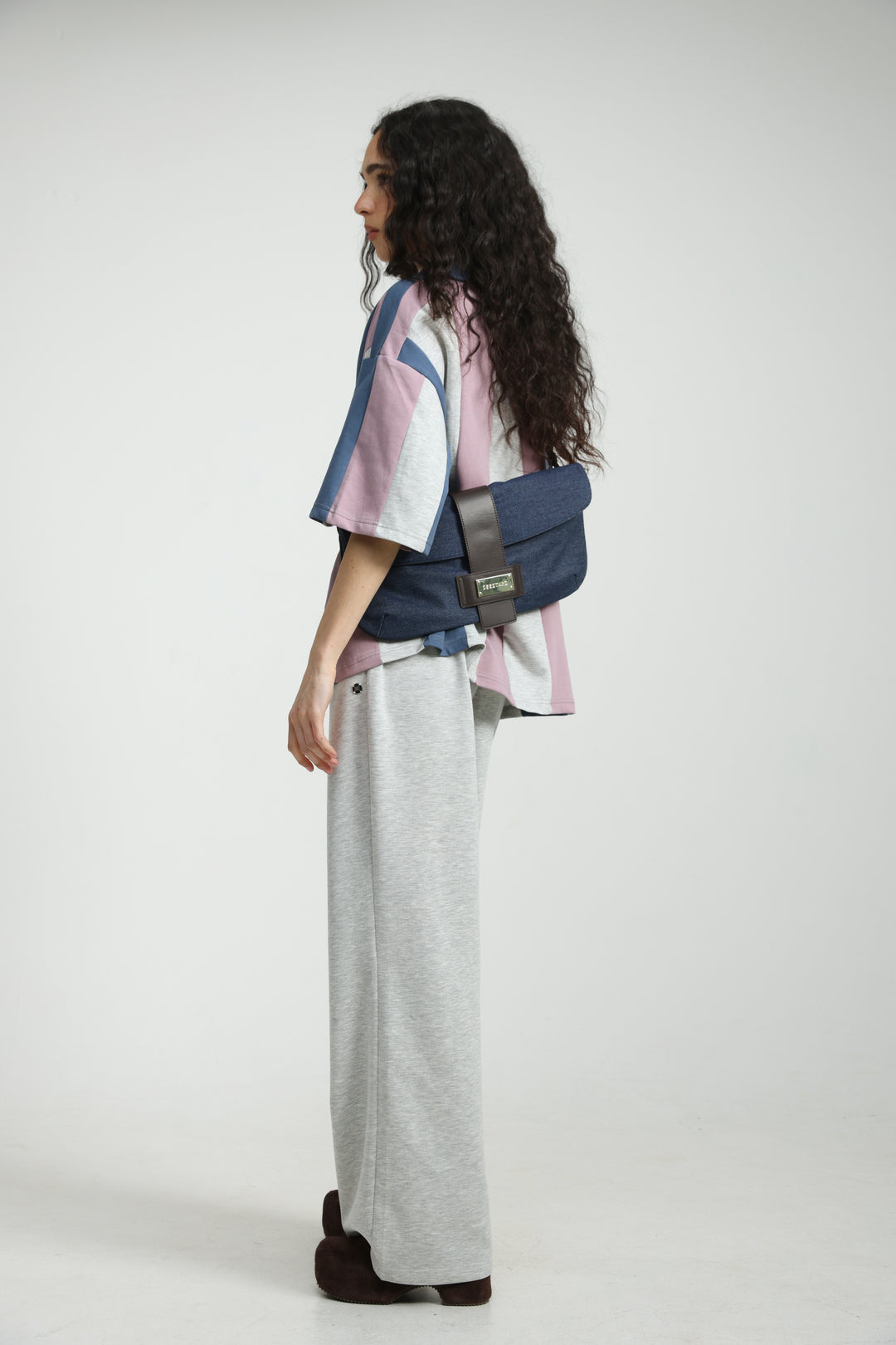 Arty Denim Belt Bag