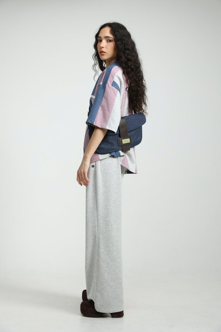 Arty Denim Belt Bag