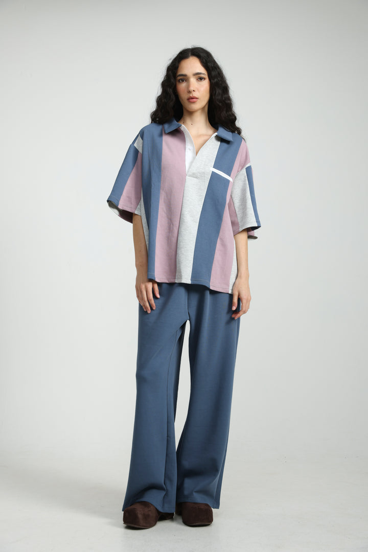 Baseball Blue Joggers