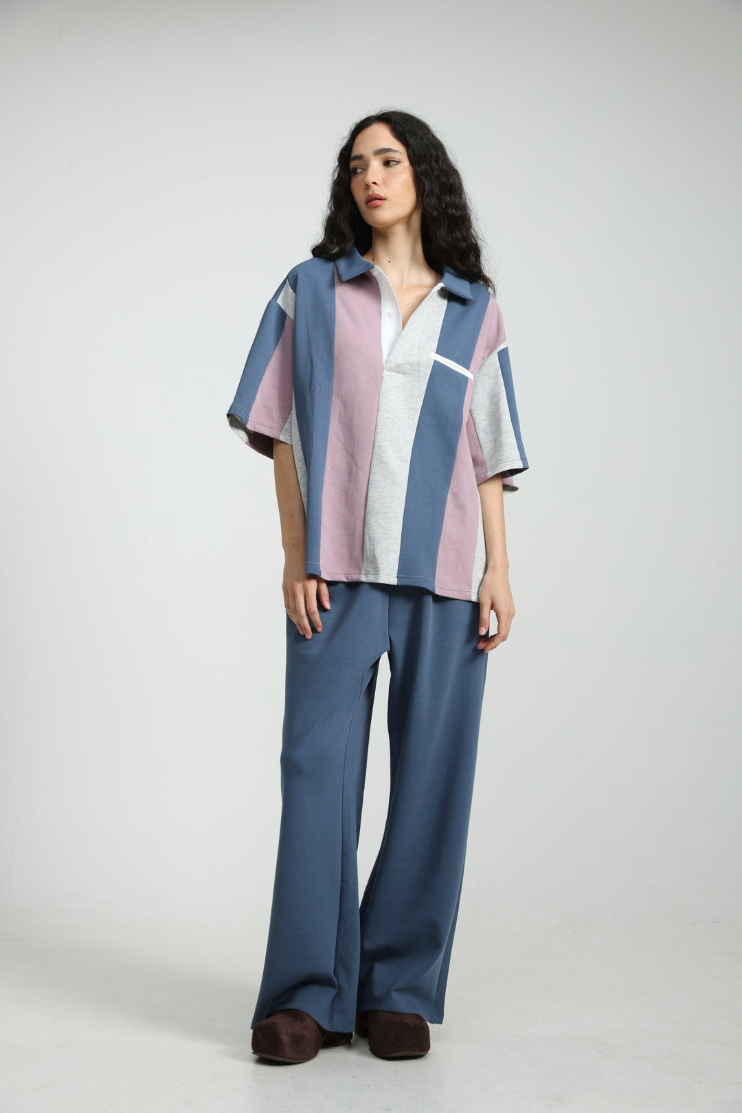 Baseball Blue Joggers