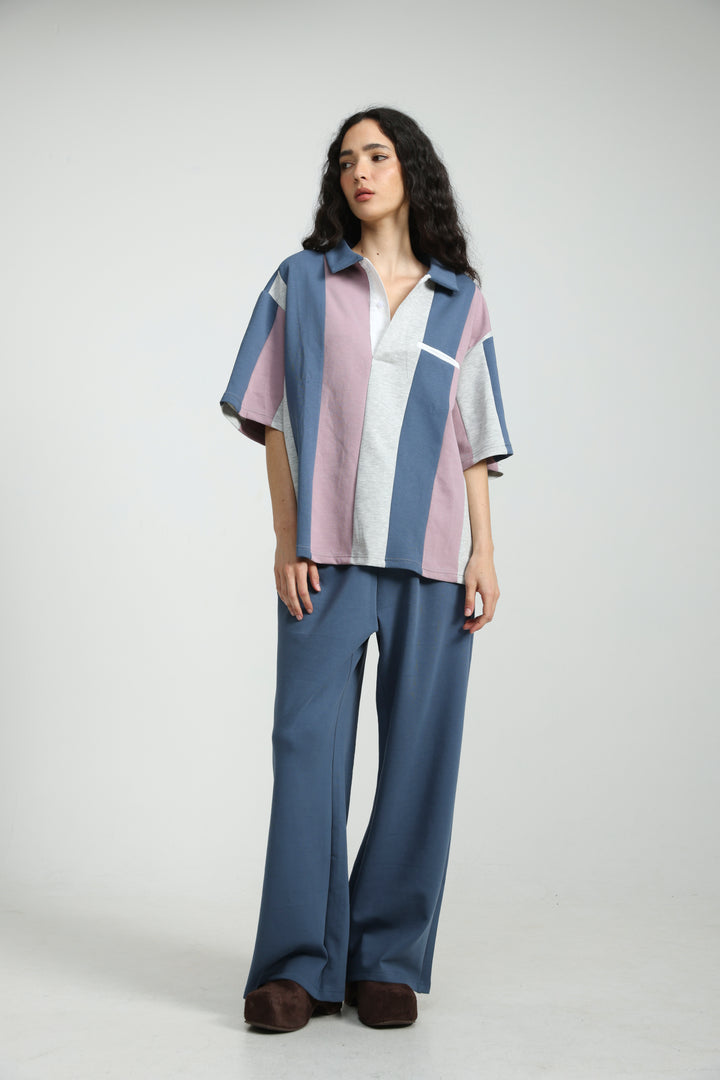 Baseball Blue Joggers