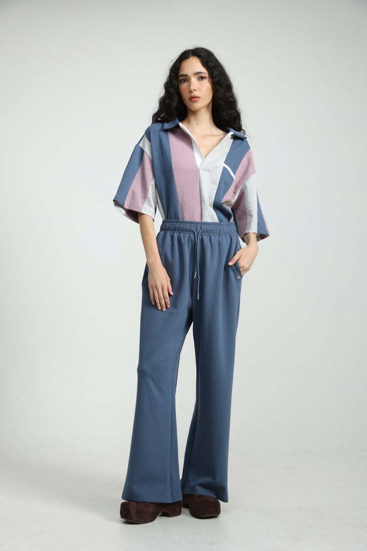 Baseball Blue Joggers