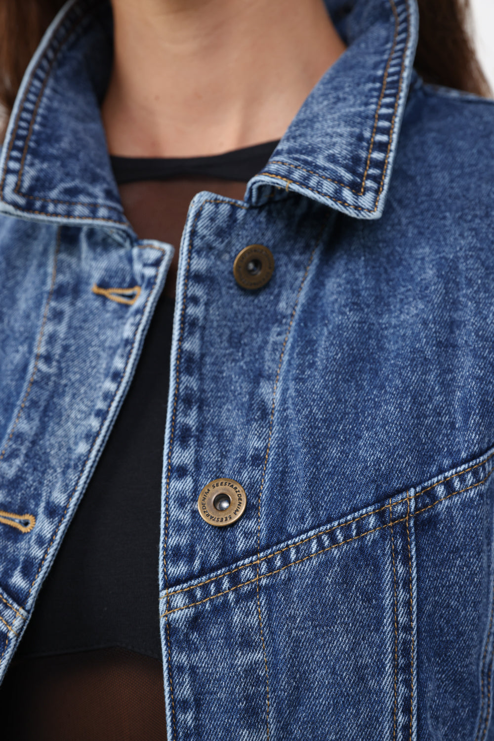 Poetry Blue Denim Jacket