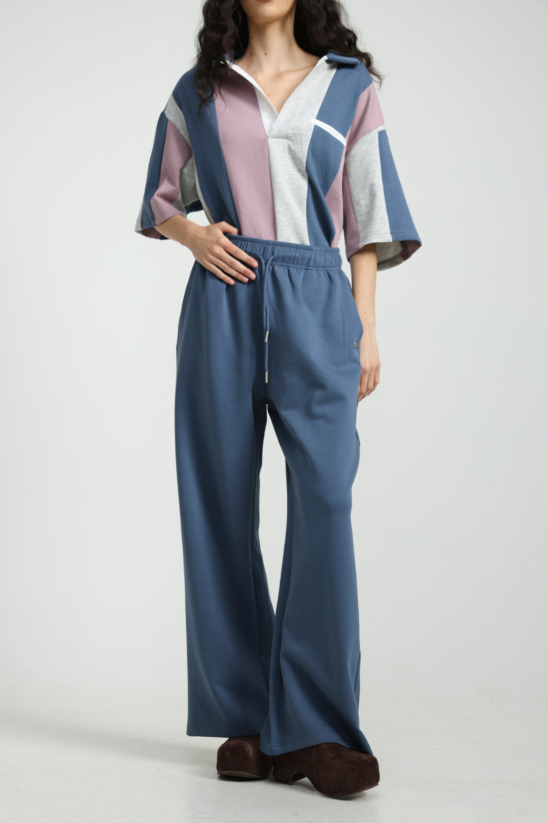 Baseball Blue Joggers