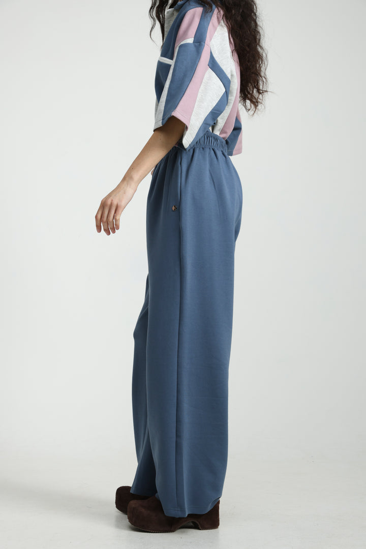 Baseball Blue Joggers