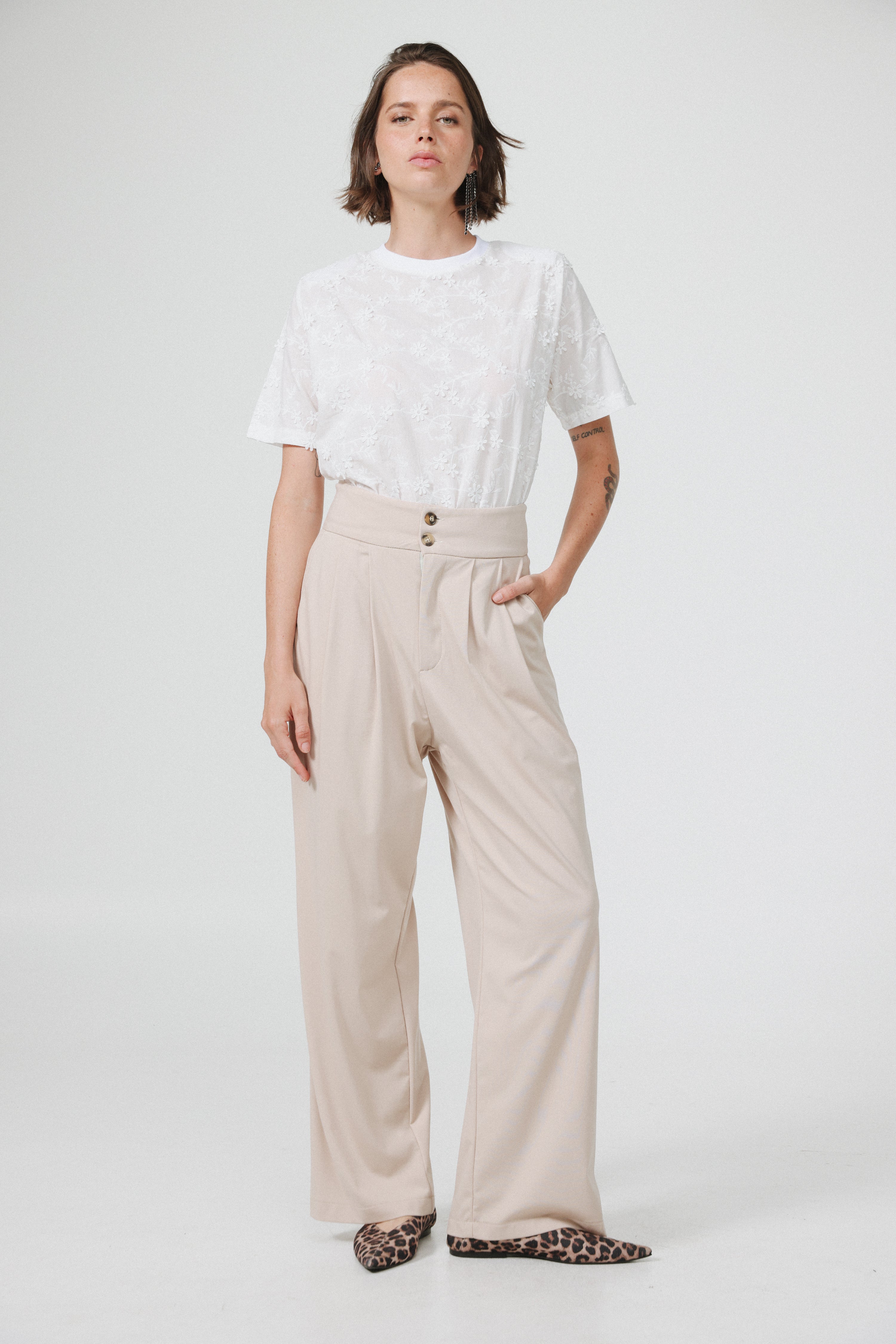 インナー・ルームウェアその他 SELF PORTRAIT White viscose bodysuit (PF25113TW WHITE) White long-sleeved knitted body Self-portrait - women - SELF