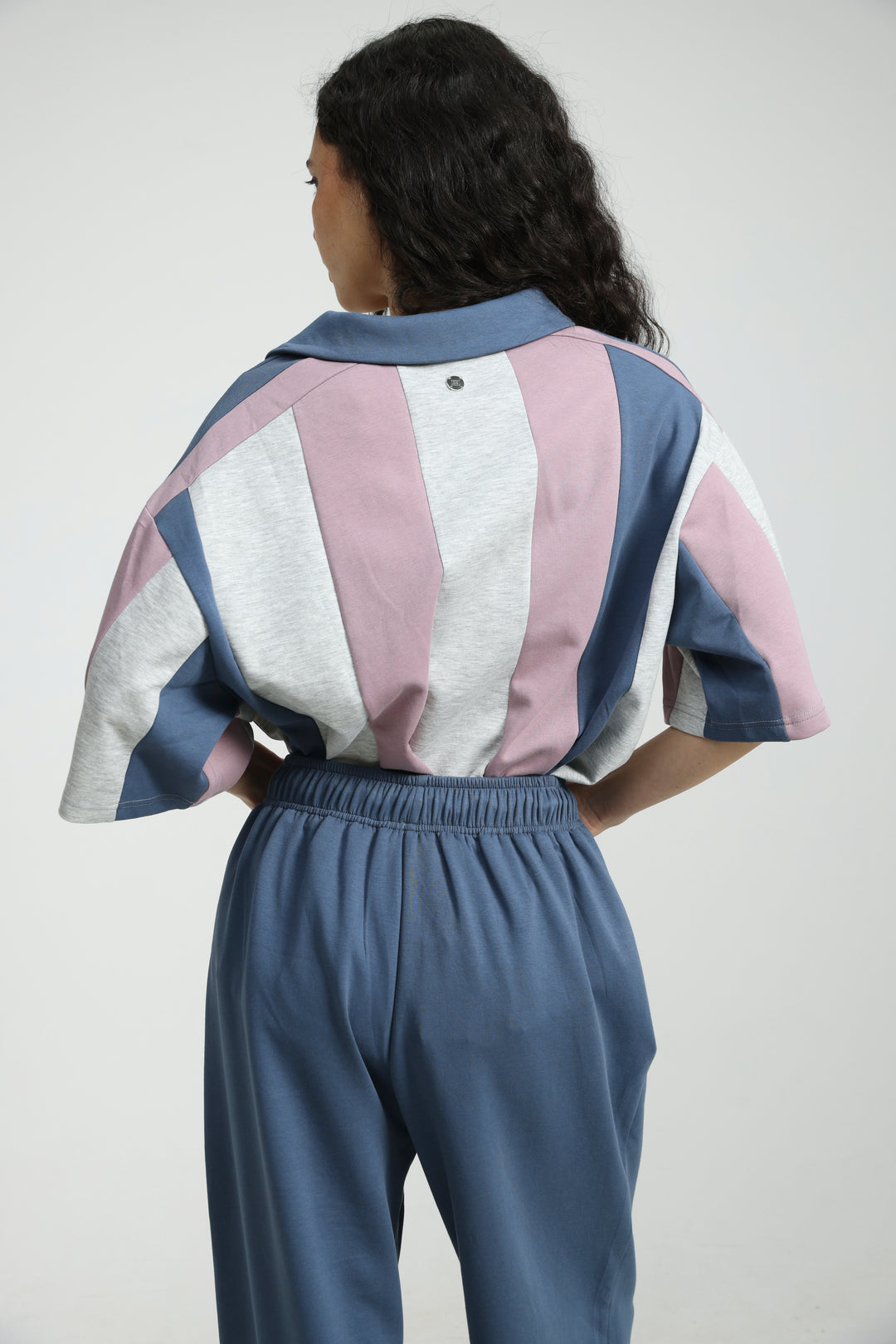 Baseball Blue Mix Polo