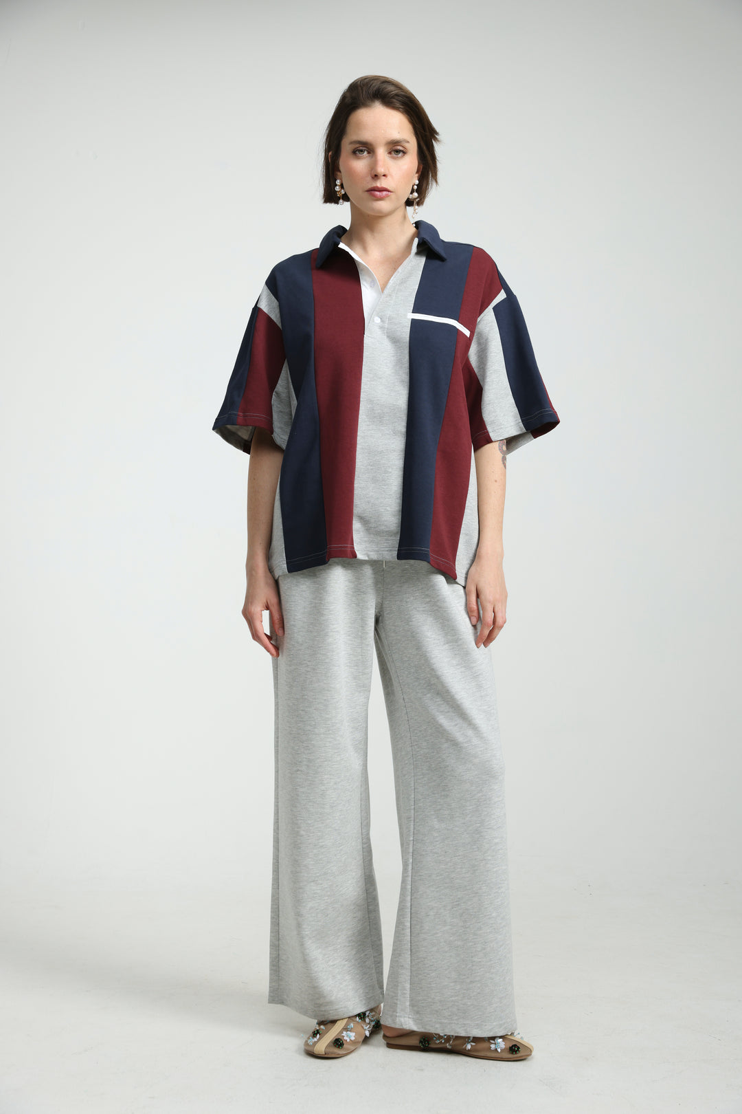 Baseball Grey Joggers