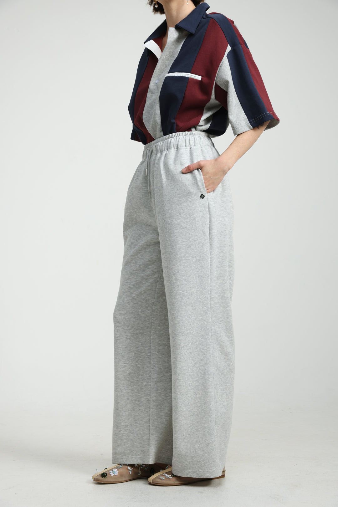 Baseball Grey Joggers