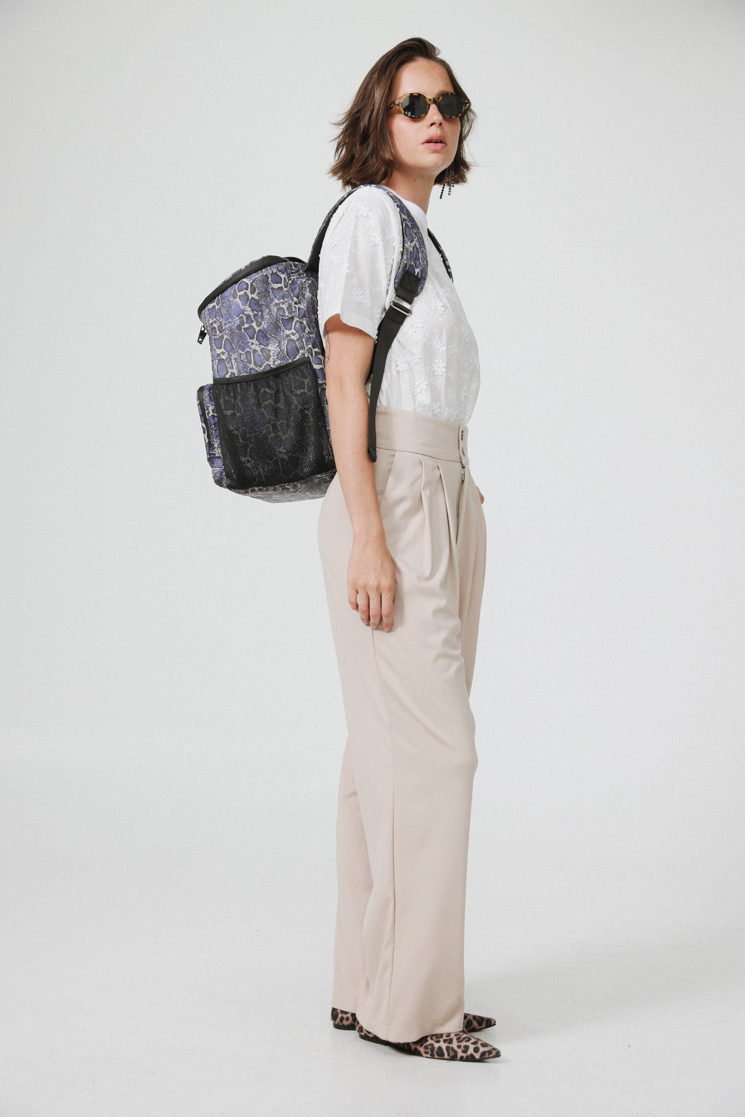 Blue Snake Backpack