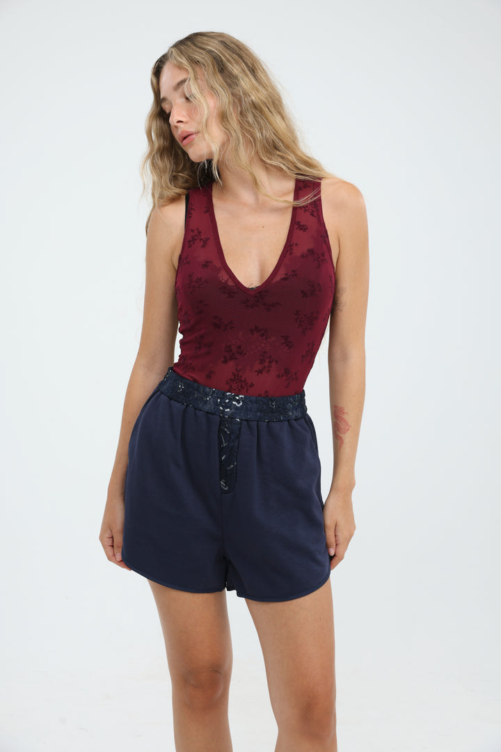 Scene Navy Shorts