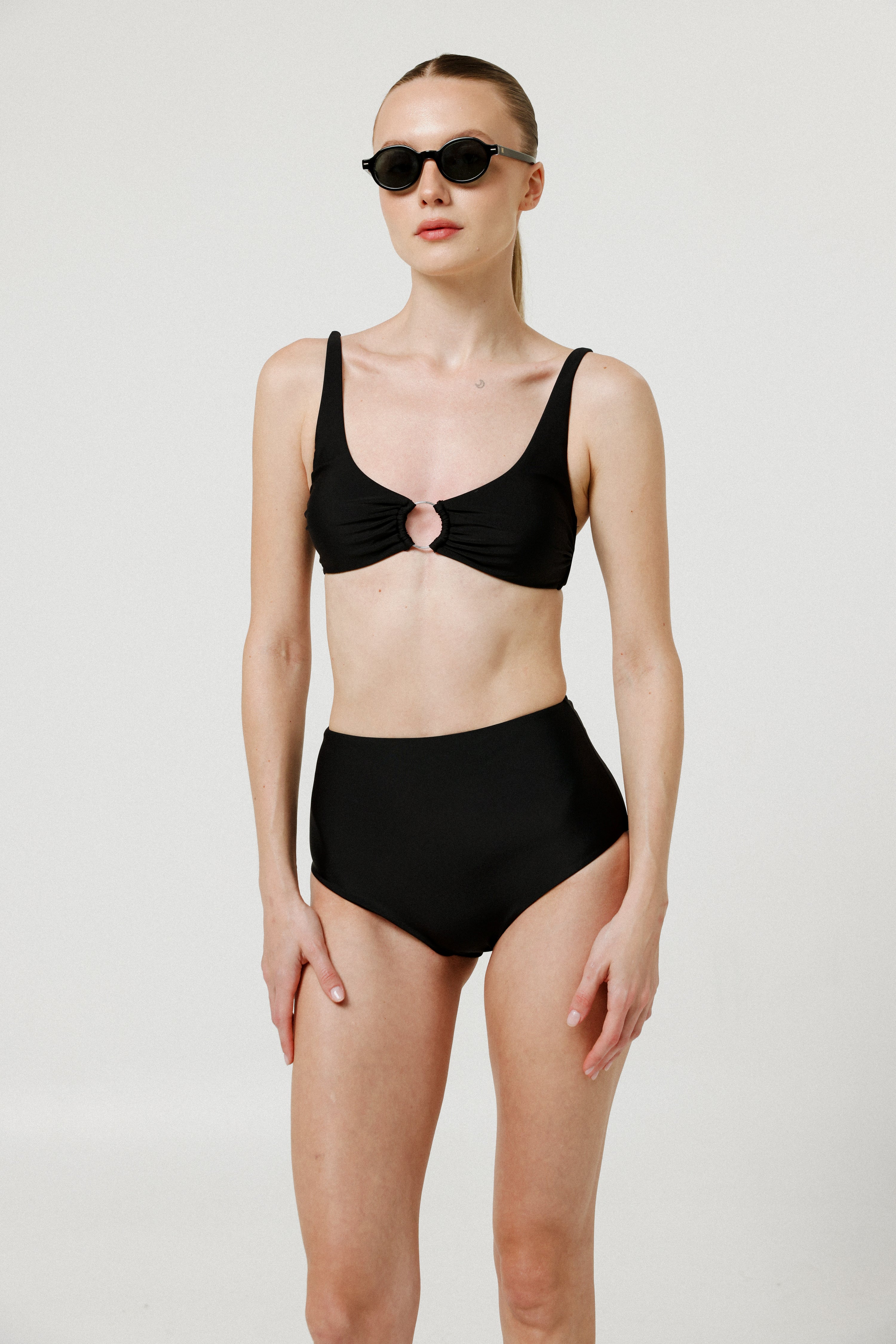 新品未使用SEEA Goa Bikini black /size S BILLABONG Sol Searcher Brazilian Bikini Bottom - Black
