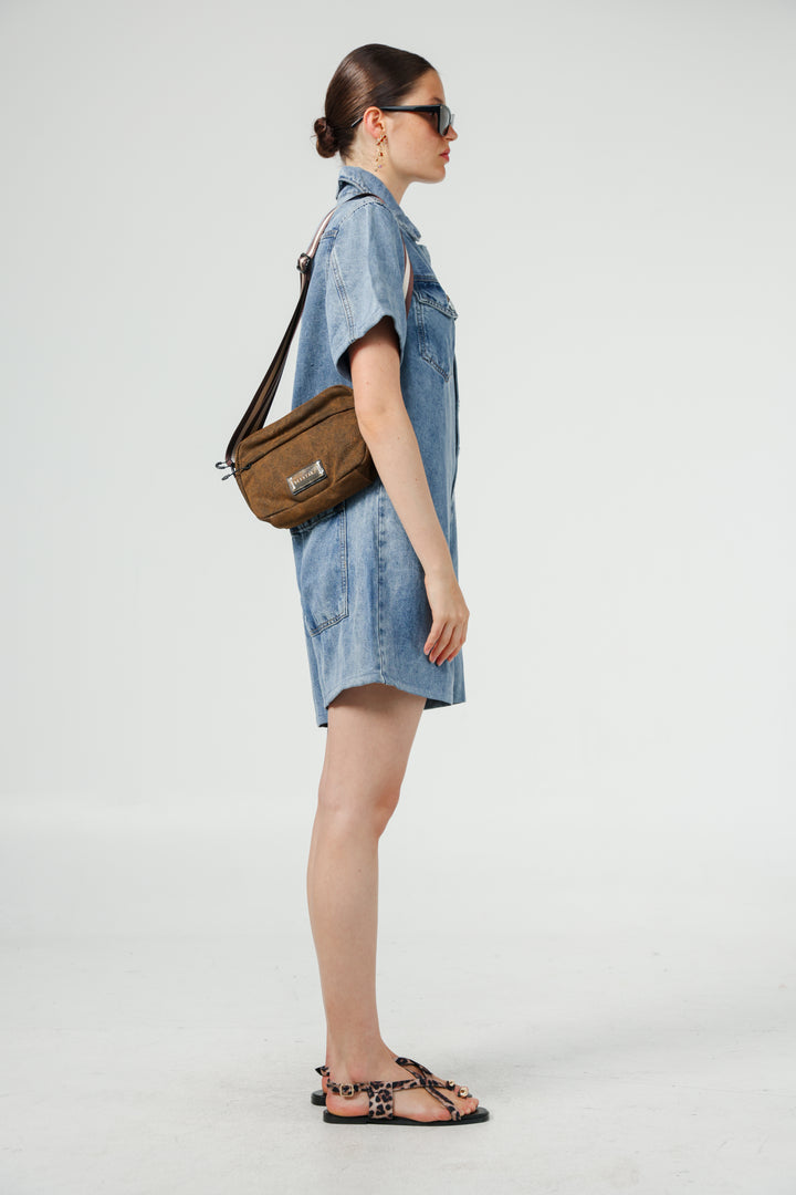 Done Brown Belt Bag