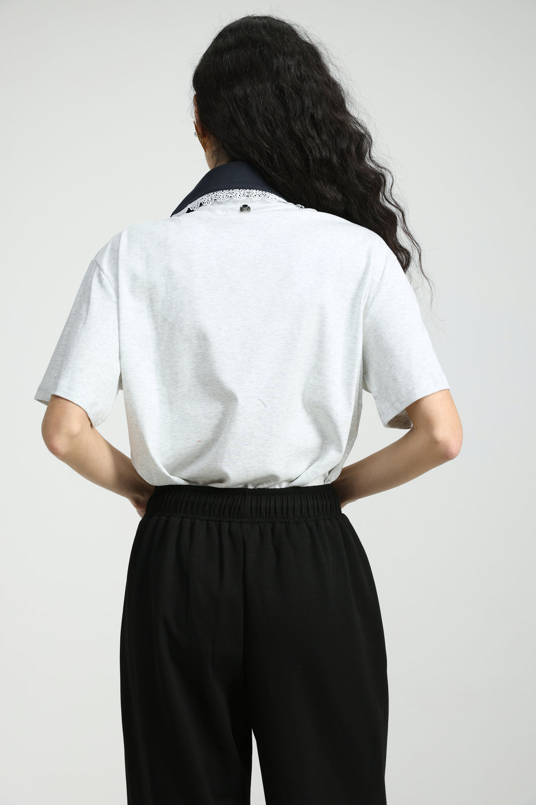 Suit Light Grey Polo T-Shirt